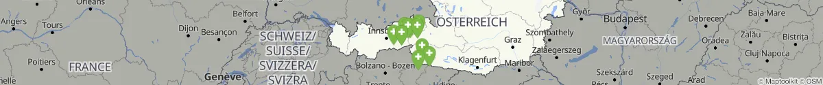 Kartenansicht für Apotheken-Notdienste in der Nähe von Strassen (Lienz, Tirol)